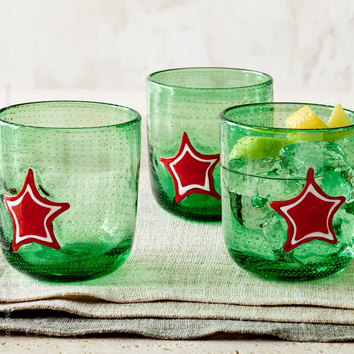 Red Star glass