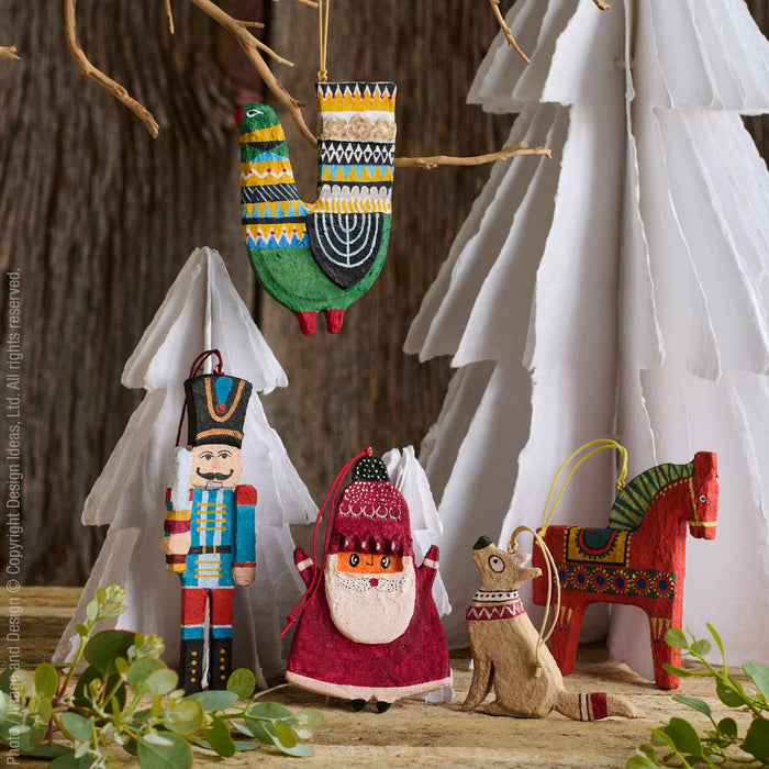 Sugarplum™ ornament (blue nutcracker)